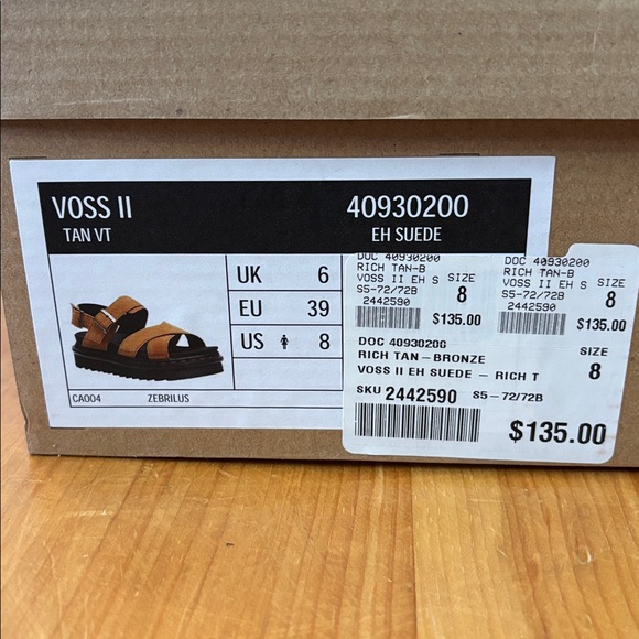 Sale! 🖤Size 8 - NWT: DR. MARTENS - Women's VOSS II Sandals - Picture 14 of 15